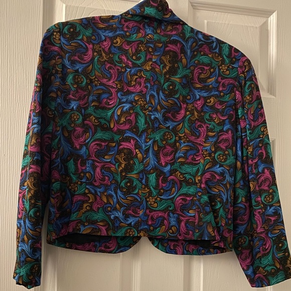 Michelle Stuart blazer - 100% Silk - Picture 3 of 3
